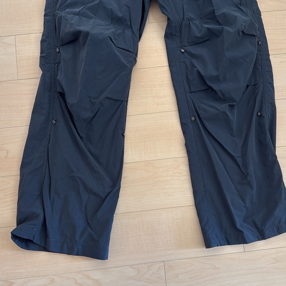 Versace Sport Cargo Pants – Navy with Adjustable Side Belt & Medusa Buttons! - Picture 4 of 16